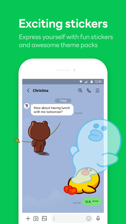 Line screenshot 2