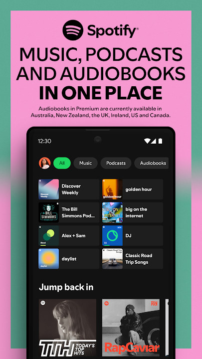 Spotify screenshot 1
