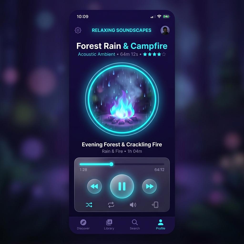ฟีเจอร์ Soundscapes และ Daily Calm