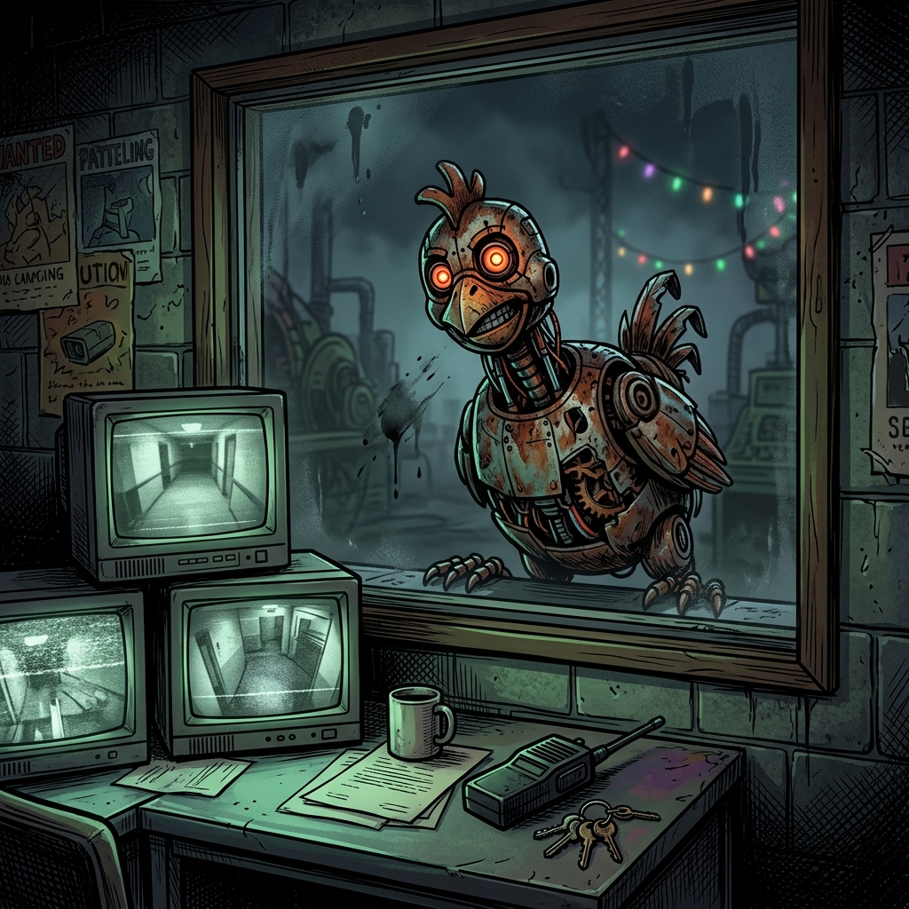 FNAF animatronics gameplay