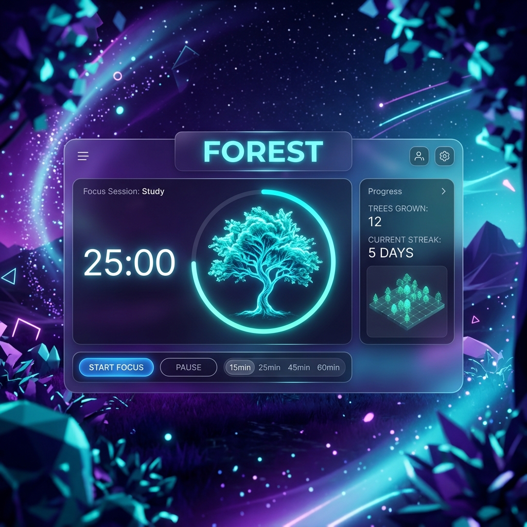 Forest Stay Focused Mod APK Download (2026 Premium) | APKStoreTH