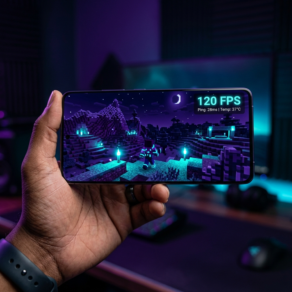 PojavLauncher performance on Samsung A54 screenshot