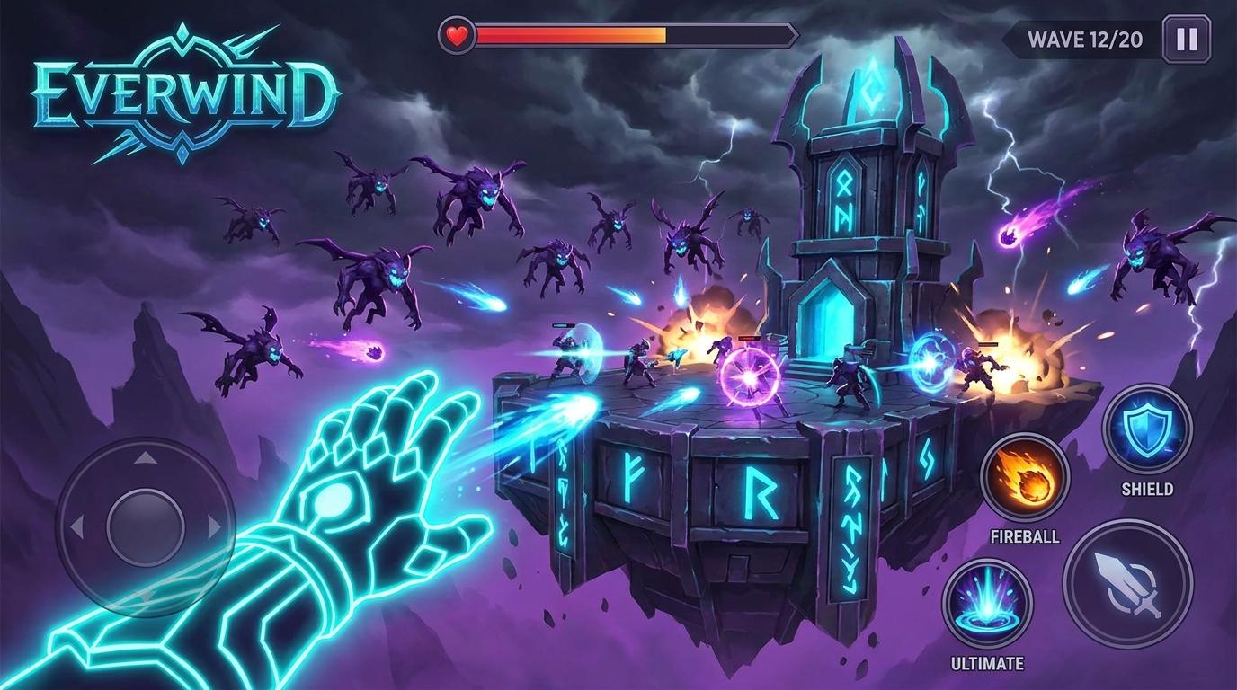 Everwind android gameplay crafting