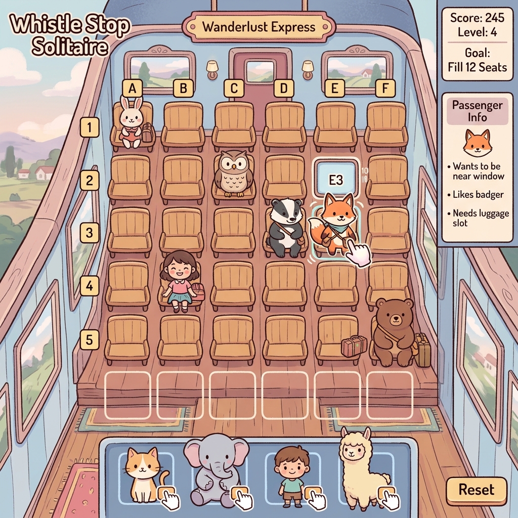 Is This Seat Taken gameplay screenshot