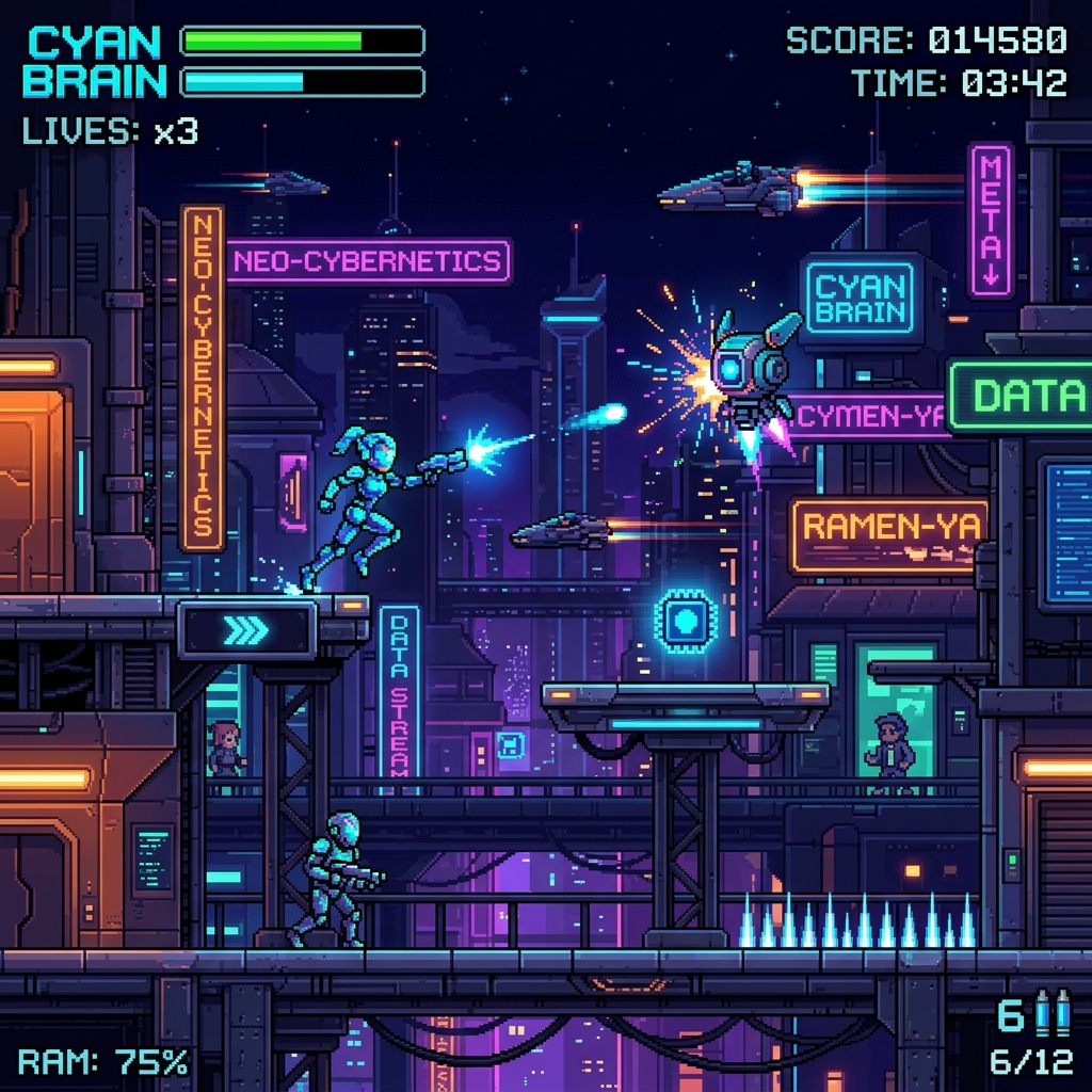 CYAN BRAIN gameplay screenshot