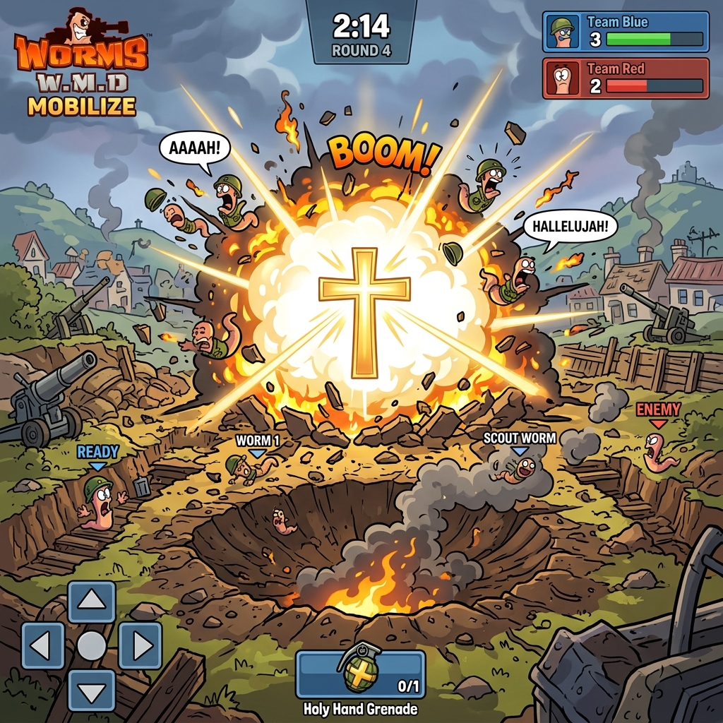 Worms W.M.D Mobilize graphics