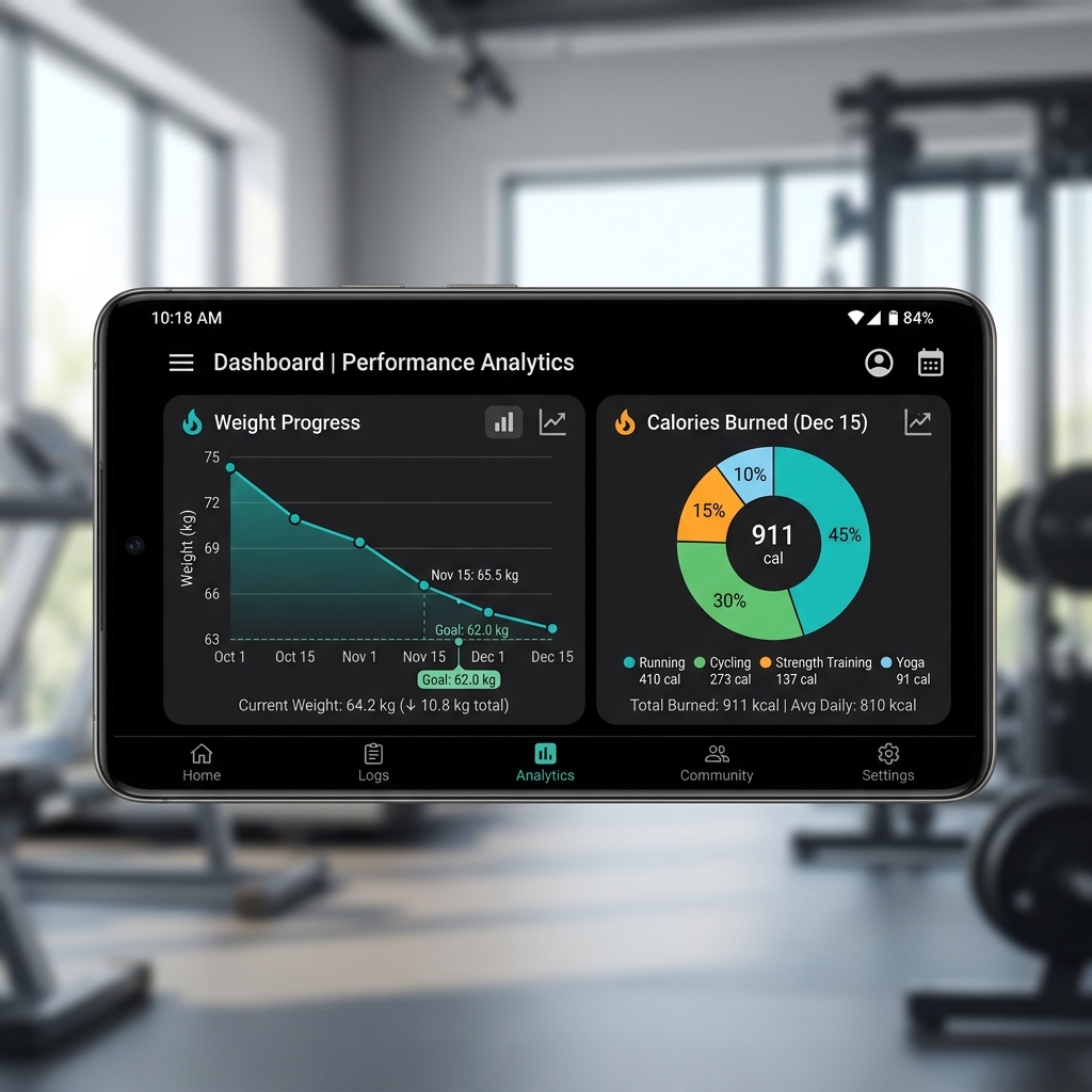 Lose Weight App graphics