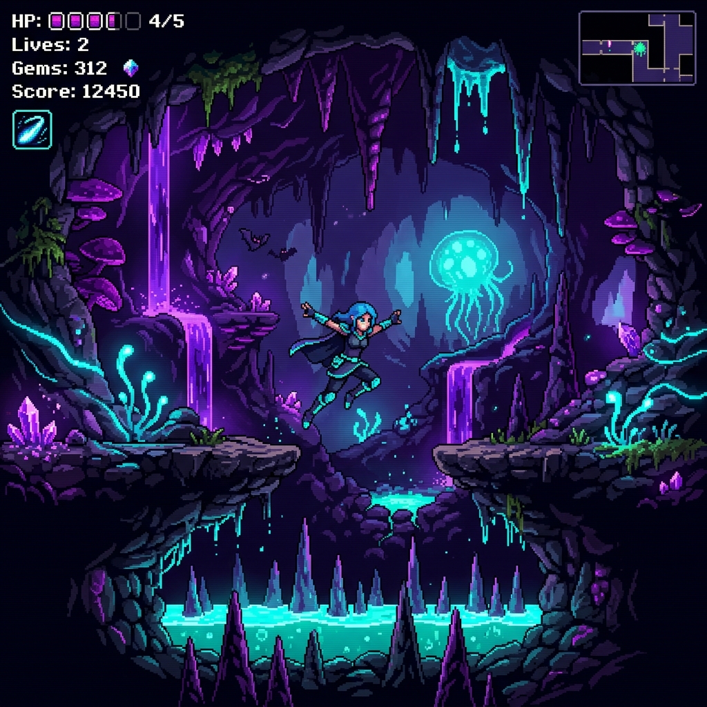 Udonge in Interspecies Cave gameplay screenshot