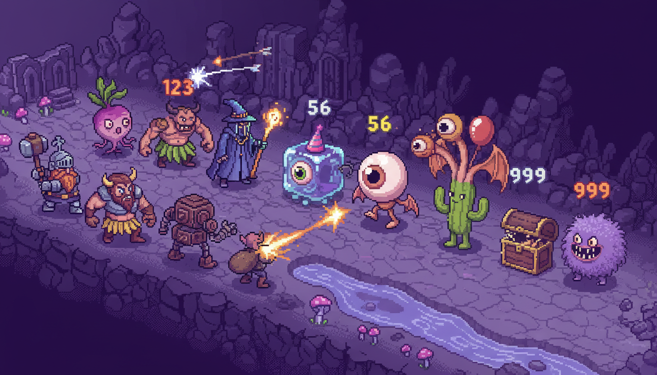 Almost a Hero idle RPG gameplay screenshot