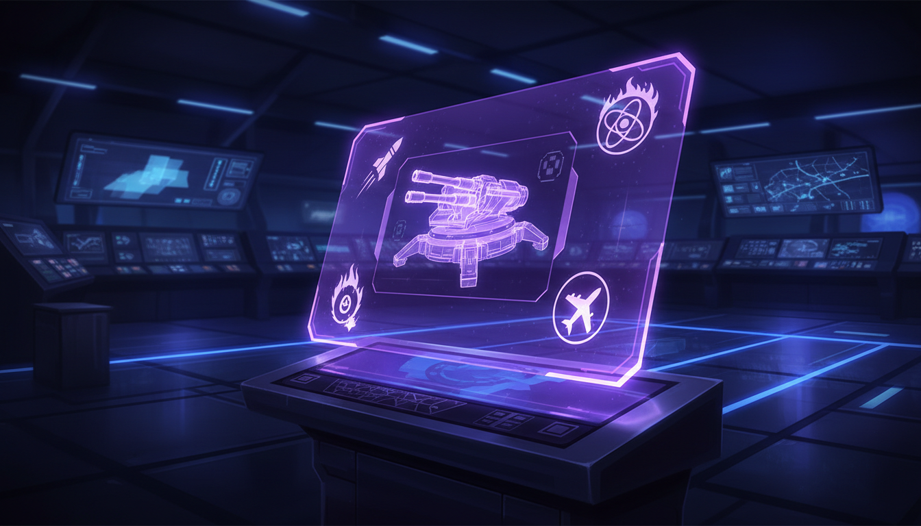 Defense Zone 3 Ultra HD turret upgrade and special ability screenshot