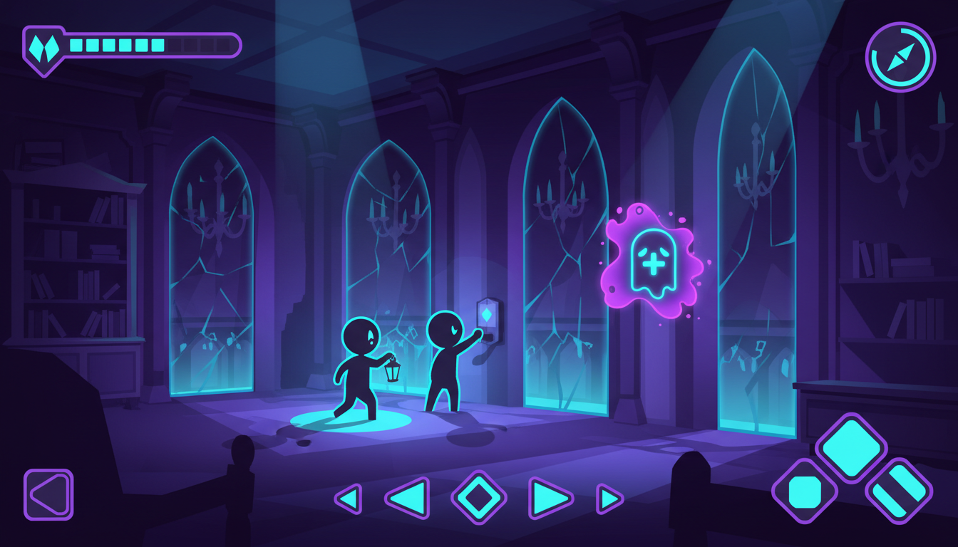 Eyes The Horror Game ghost chase screenshot