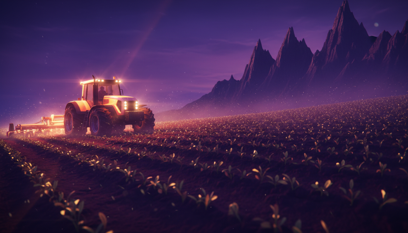 Mobile farming simulation game gameplay comparison