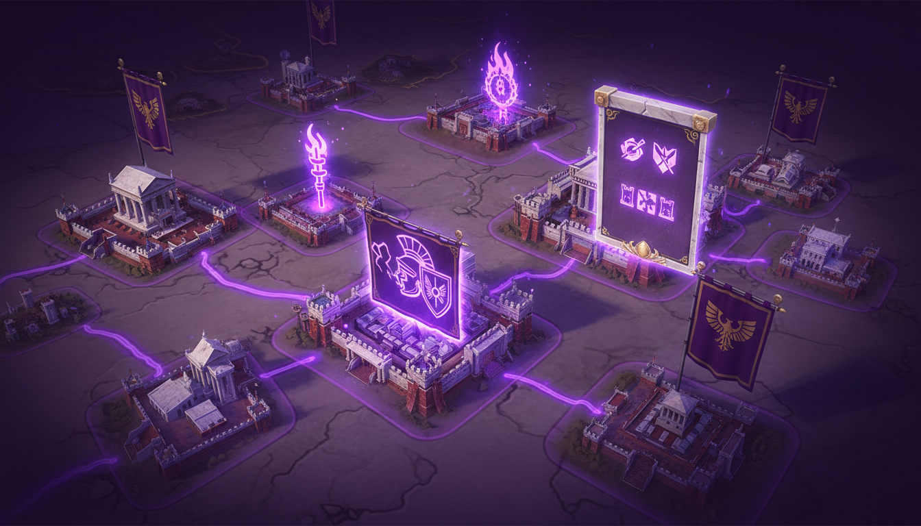 Grow Empire: Rome city conquest and troop management screenshot