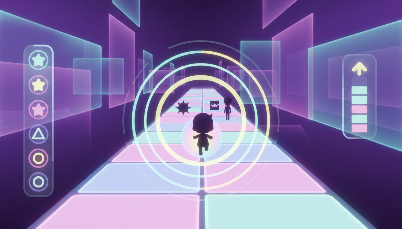 Muse Dash gameplay screenshot