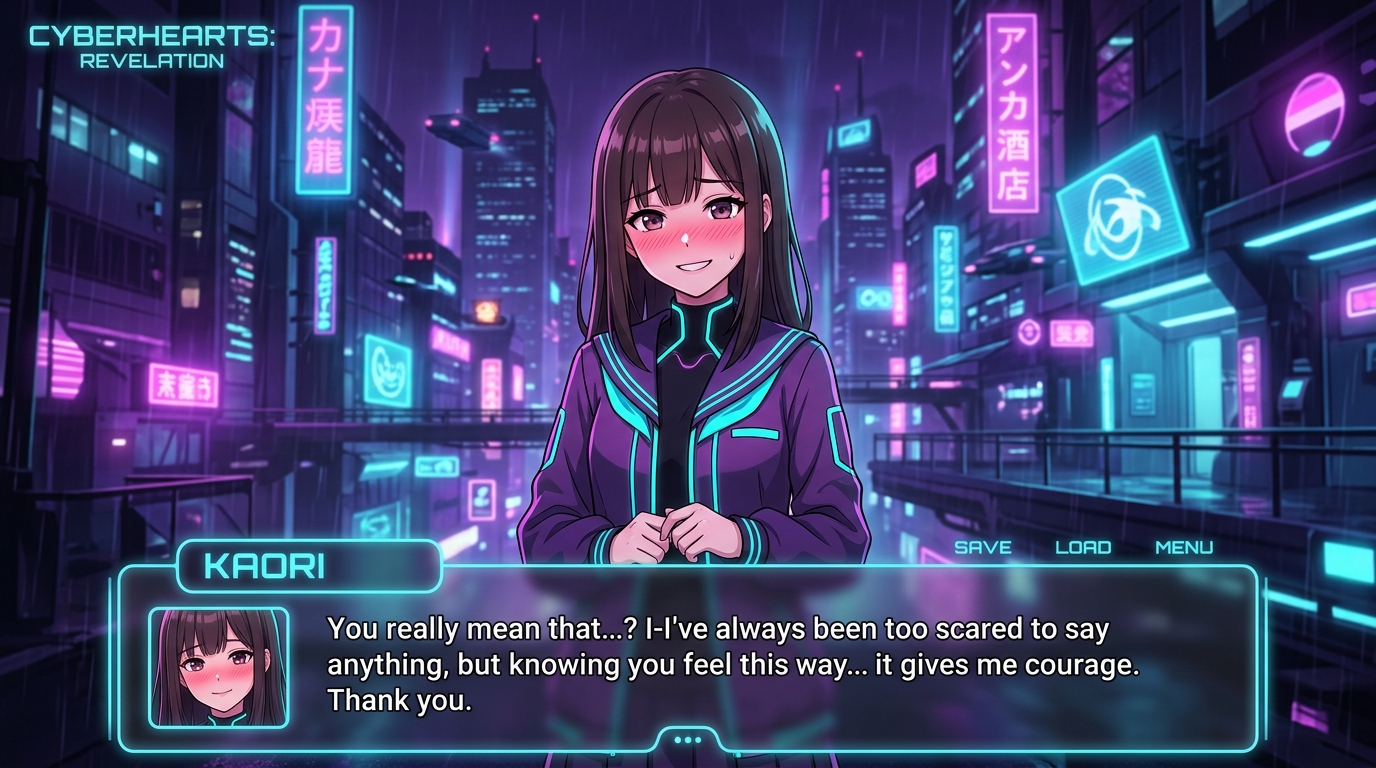 NEET Chan dialogue and relationship choices