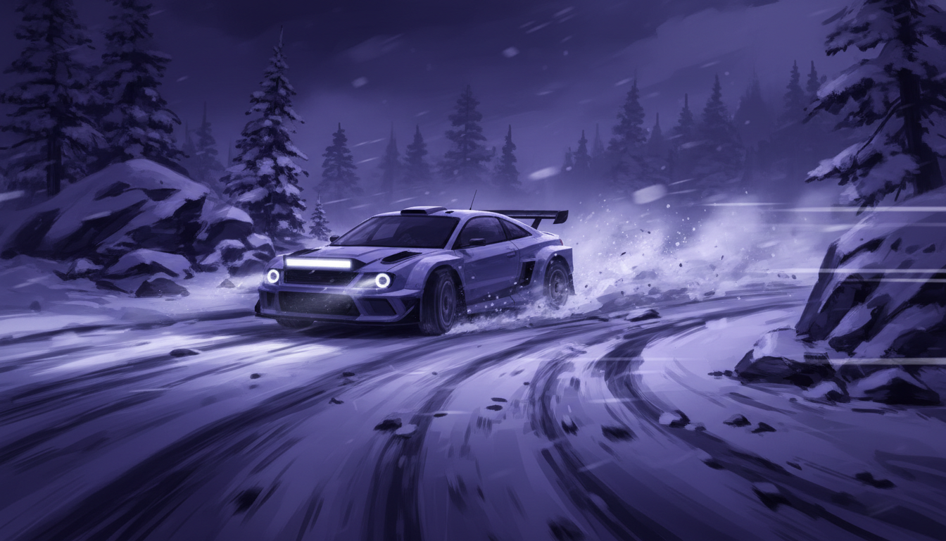 Rush Rally 3 gameplay screenshot