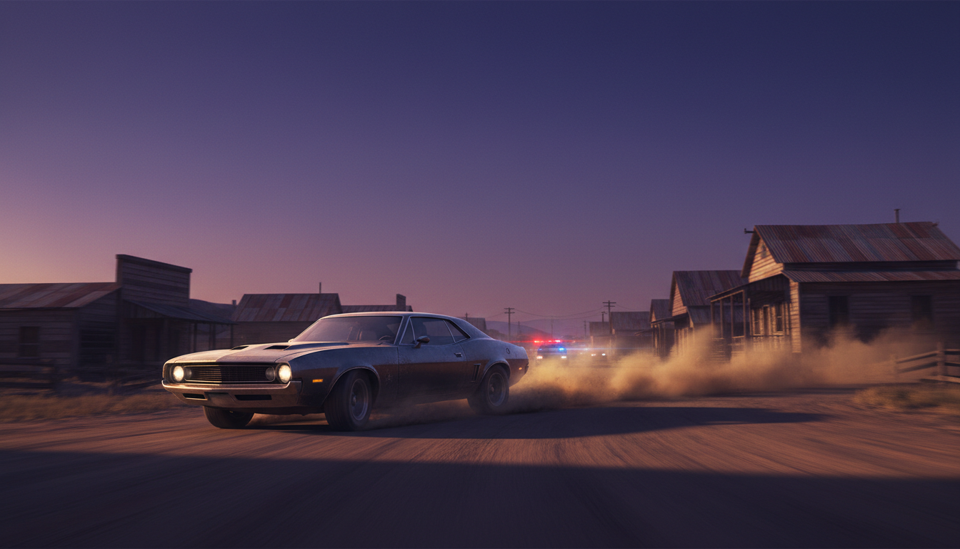 Smash Bandits Racing open-world cop chase screenshot