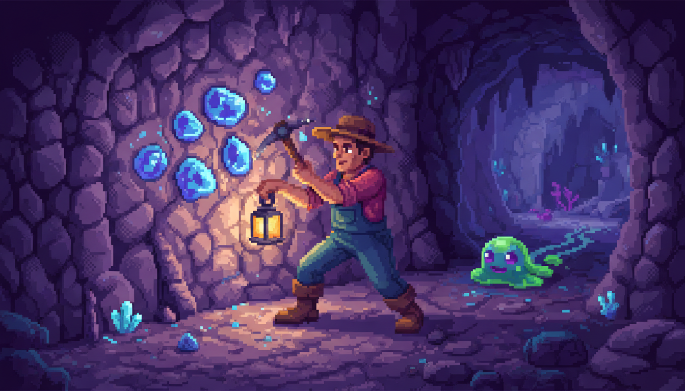 Stardew Valley mobile farming screenshot