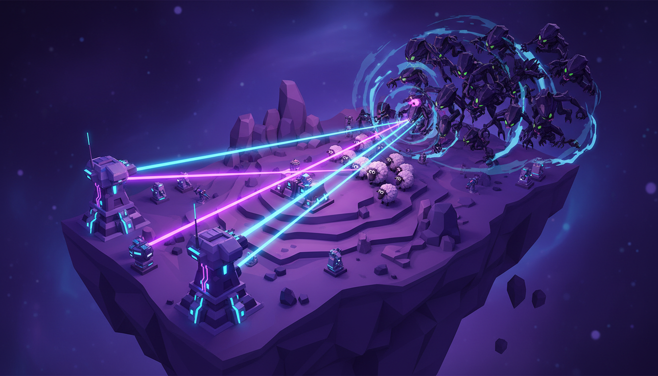 TowerMadness 2 gameplay screenshot