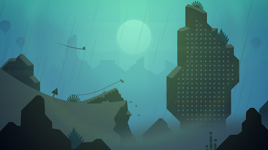 ฉากแซนด์บอร์ดใน Alto's Odyssey