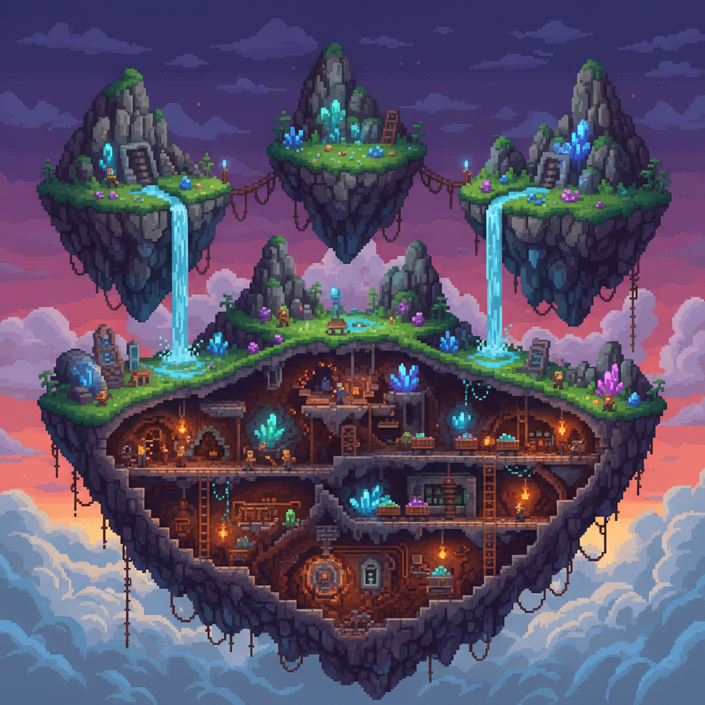 Terraria Offline Sandbox Game