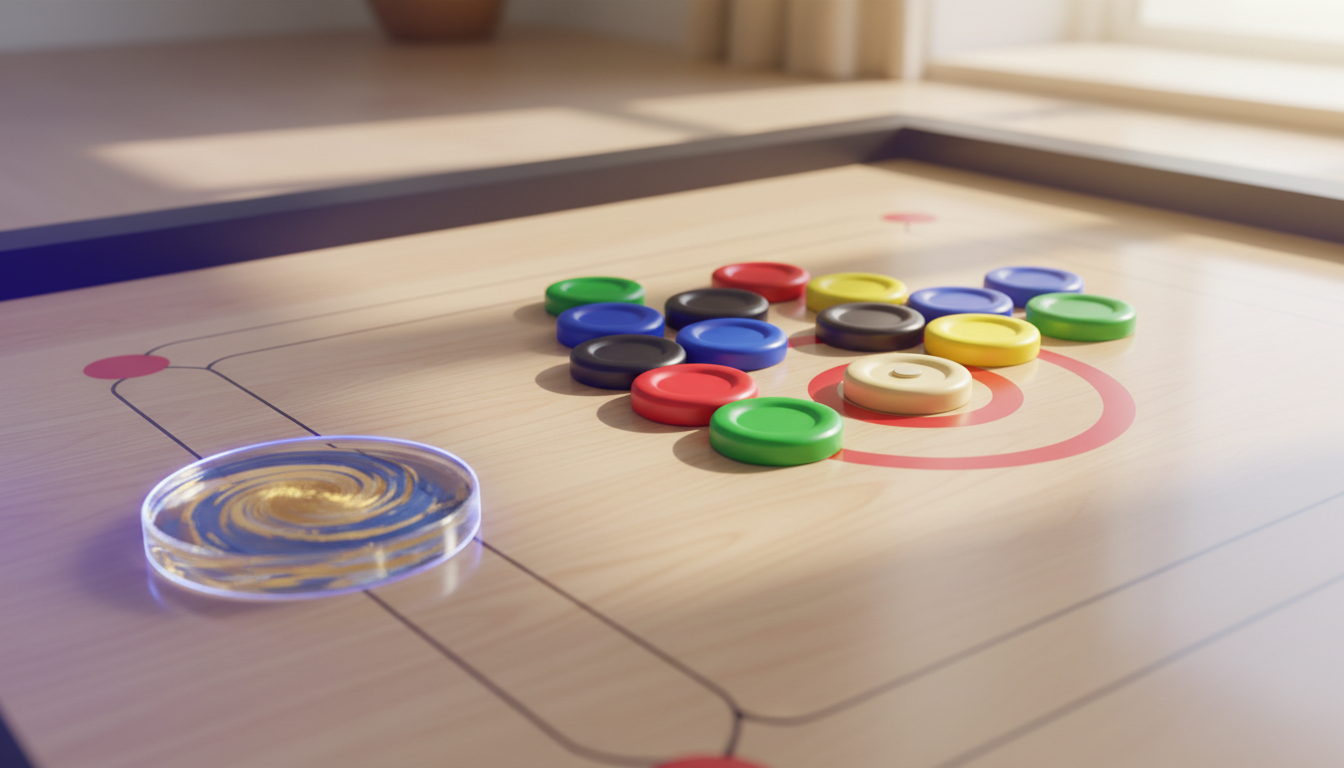 Carrom Pool gameplay screenshot