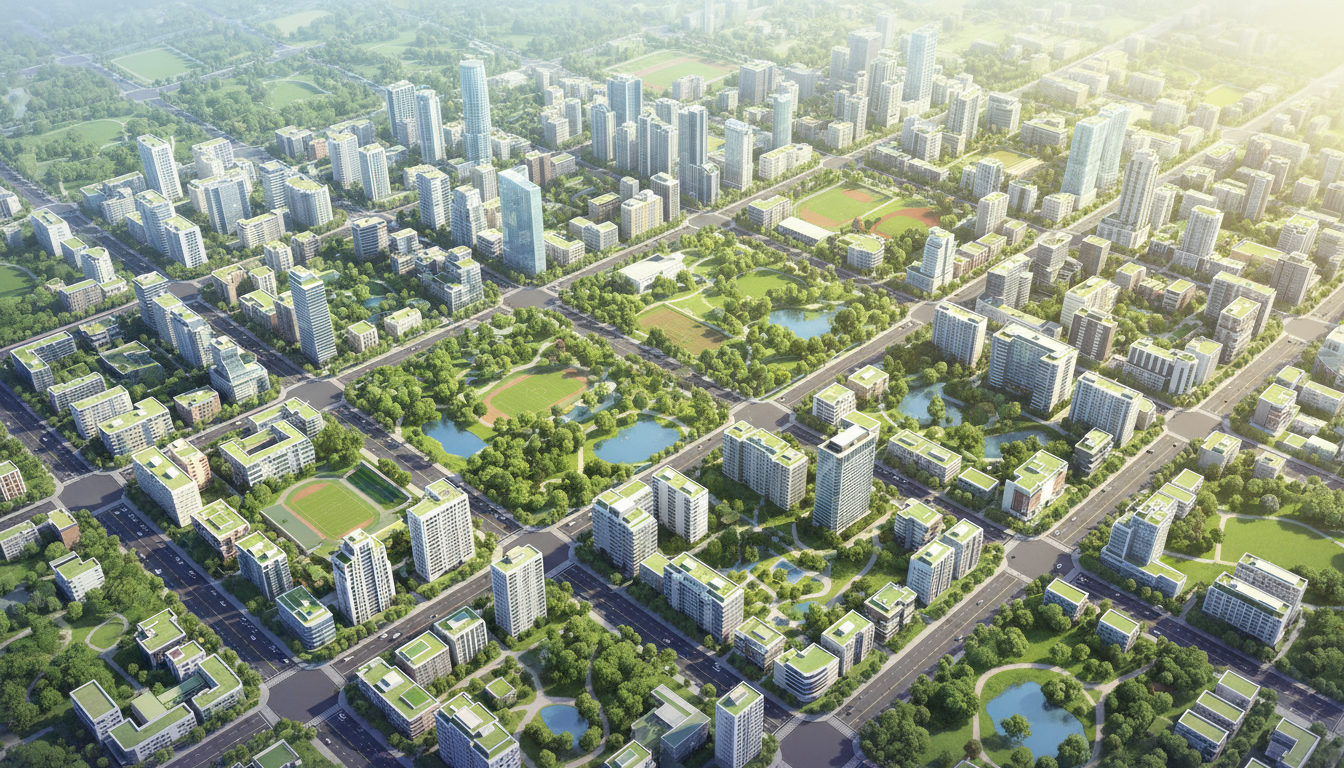 Designer City 2 skyline and city management screenshot