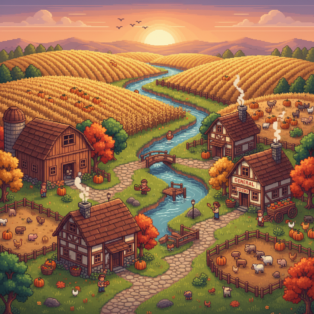 Offline Farming Game