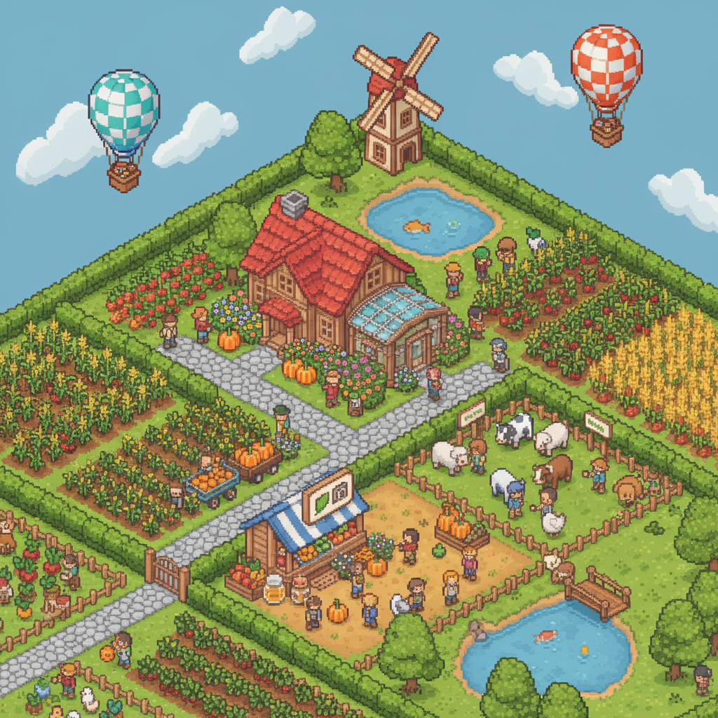 Offline Farming Game