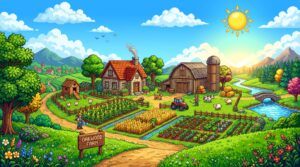 5 เกมปลูกผัก ออฟไลน์ pixel android เล่นได้จริงไม่ง้อ Wi-Fi!