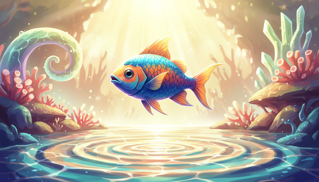 Offline fishing game menu or gameplay screenshot