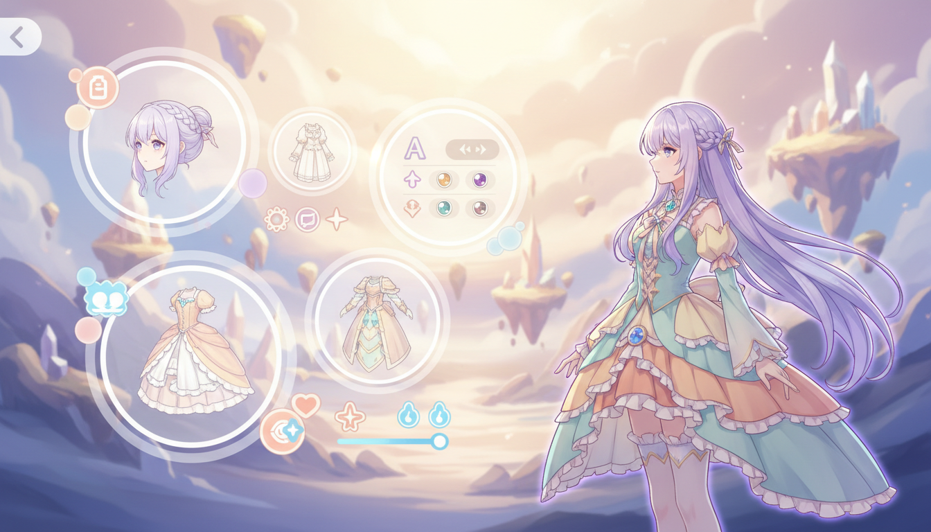 Gacha Life 2 character creator screenshot