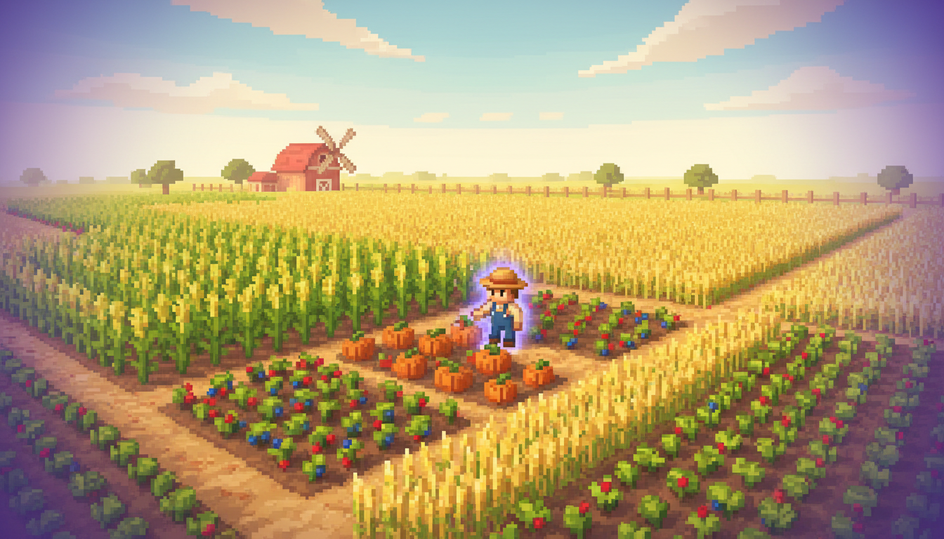 Harvest Town gameplay screenshot