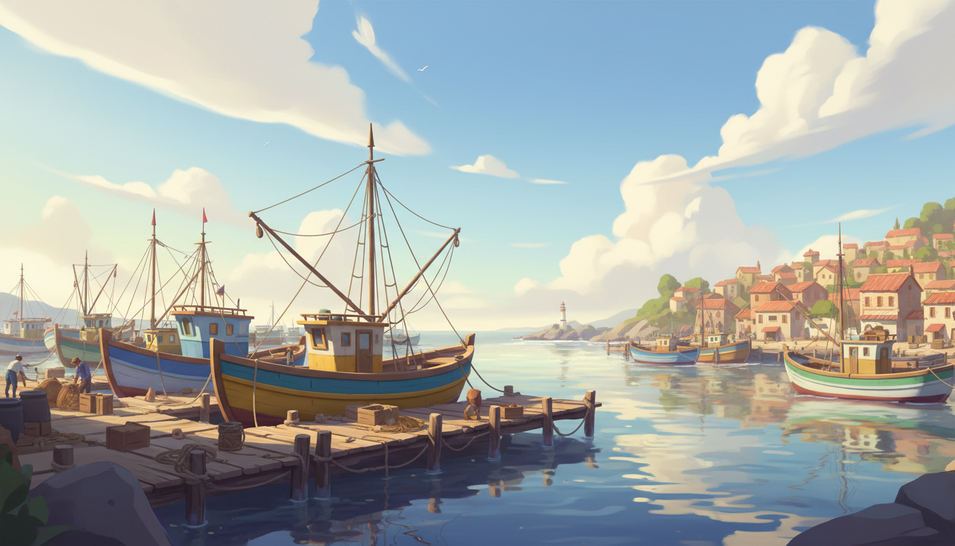 Hooked Inc crew and boat upgrade screenshot