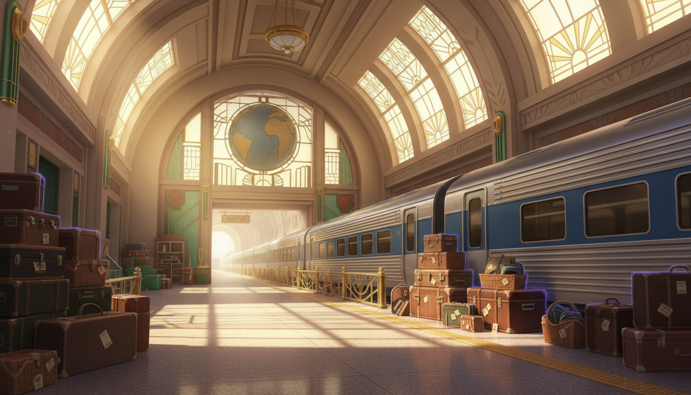 June's Journey estate customization screenshot