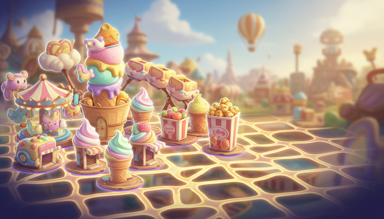Merge Wonder Park gameplay screenshot
