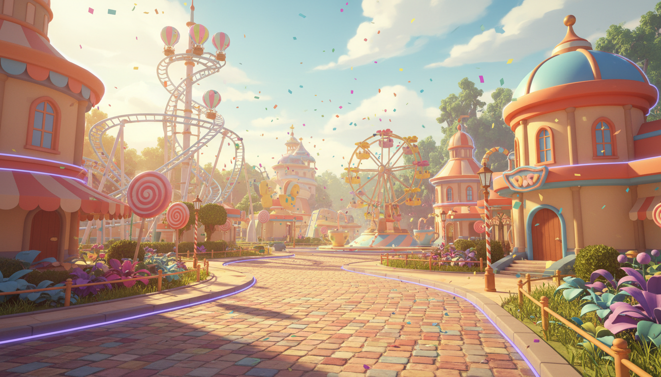 Merge Wonder Park villa decoration screenshot
