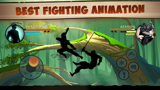 อุปกรณ์และฉากต่อสู้ของ Shadow Fight 2