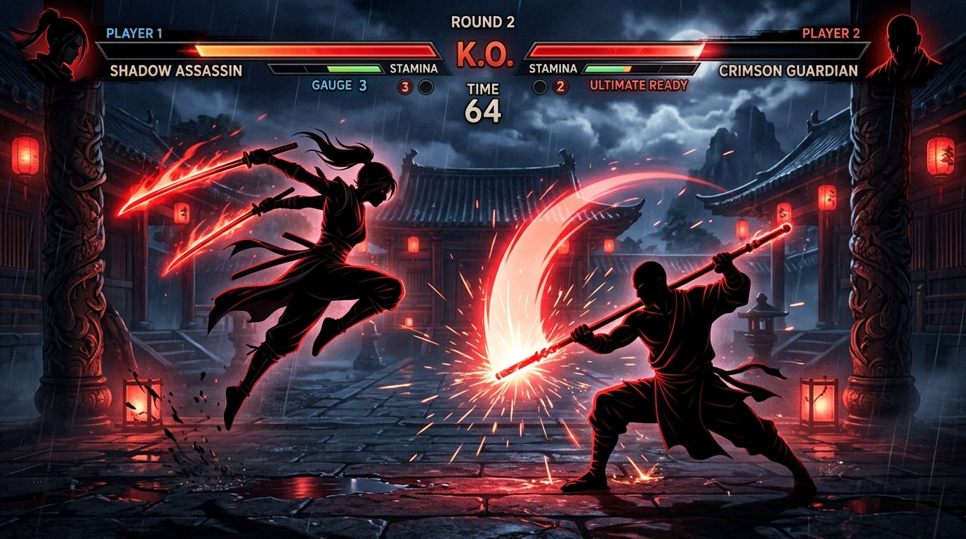 Shadow Fight 2 gameplay screenshot