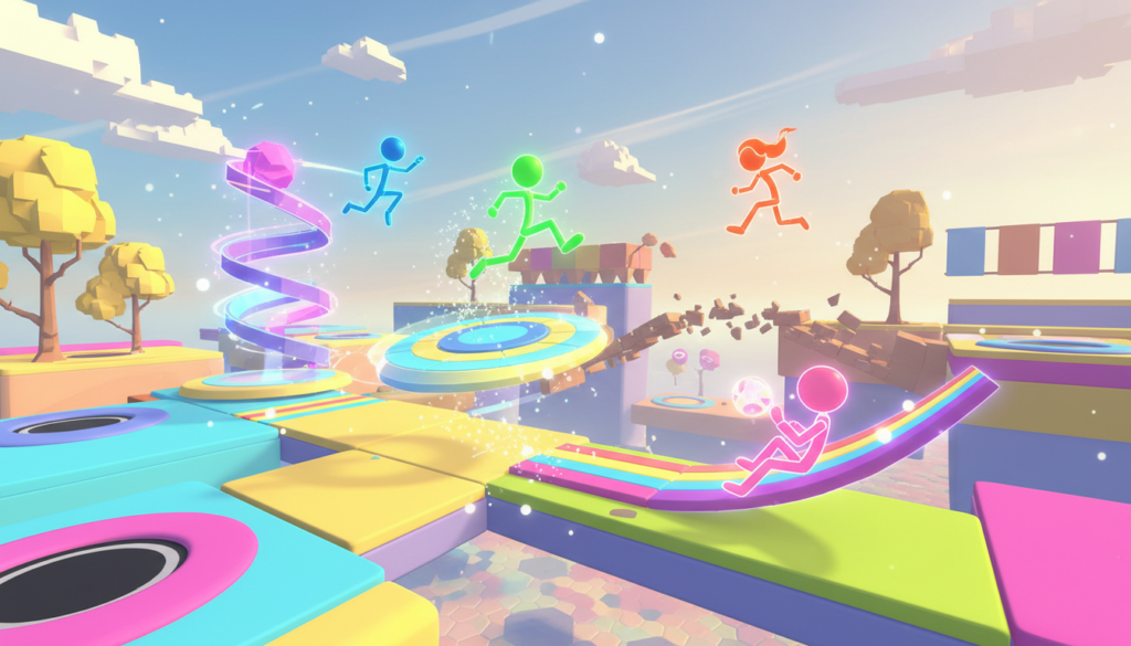 รีวิว Stickman Party 2026: มินิเกม 50+ เกม เล่นได้สูงสุด 4 คนบนมือถือเครื่องเดียว ไม่ต้องต่อเน็ต