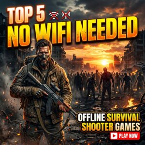 5 เกมยิงปืนเอาชีวิตรอดออฟไลน์ที่ดีที่สุด (2026) ไม่ต้องง้อ Wi-Fi