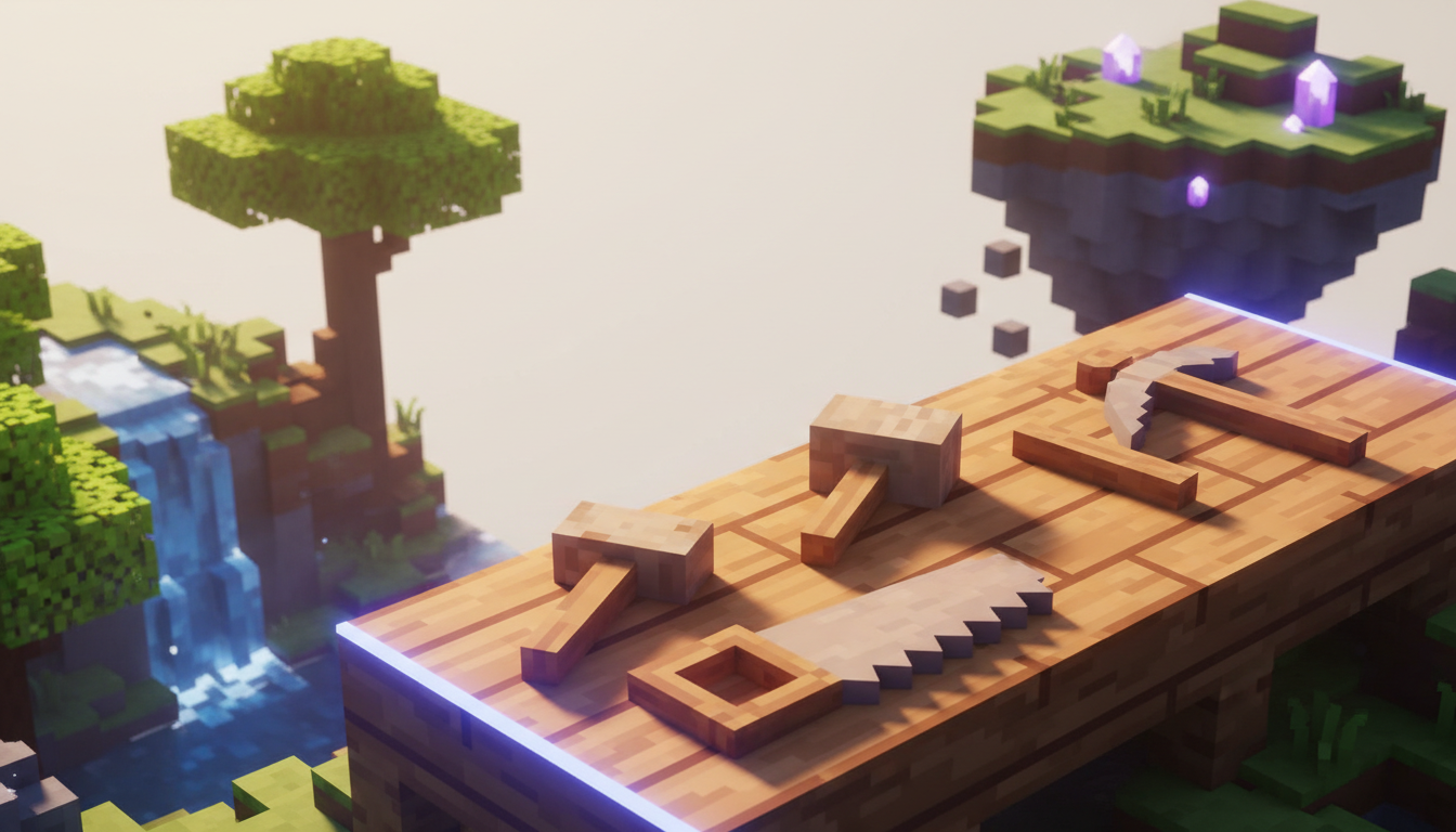 Survivalcraft gameplay screenshot
