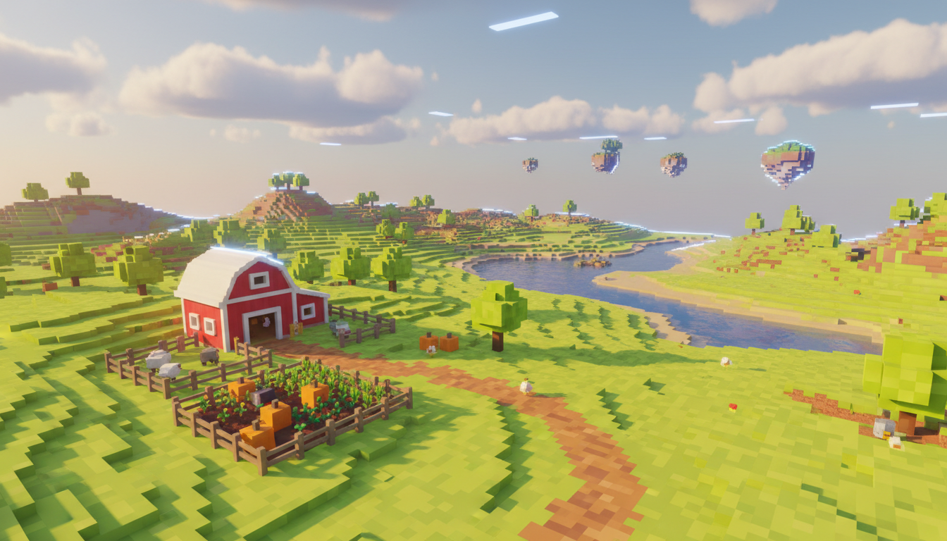 Survivalcraft building and crafting screenshot