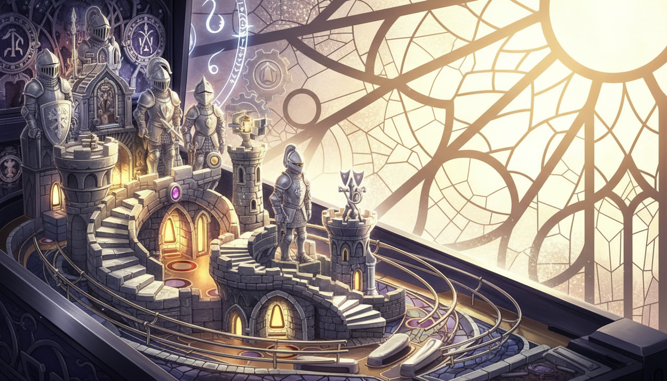 Williams Pinball licensed table gameplay screenshot
