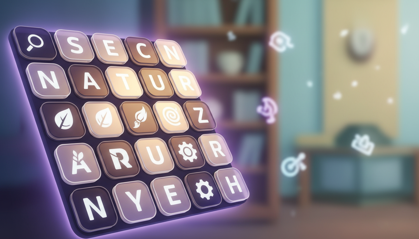 Word Search Italic Games gameplay screenshot