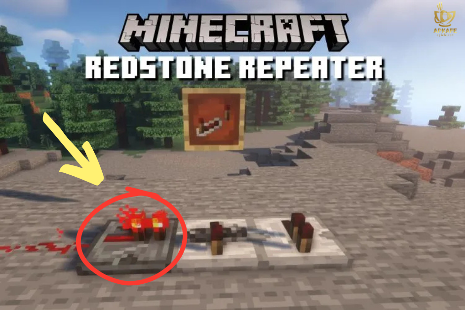 Redstone Repeater in Minecraft - apkafe